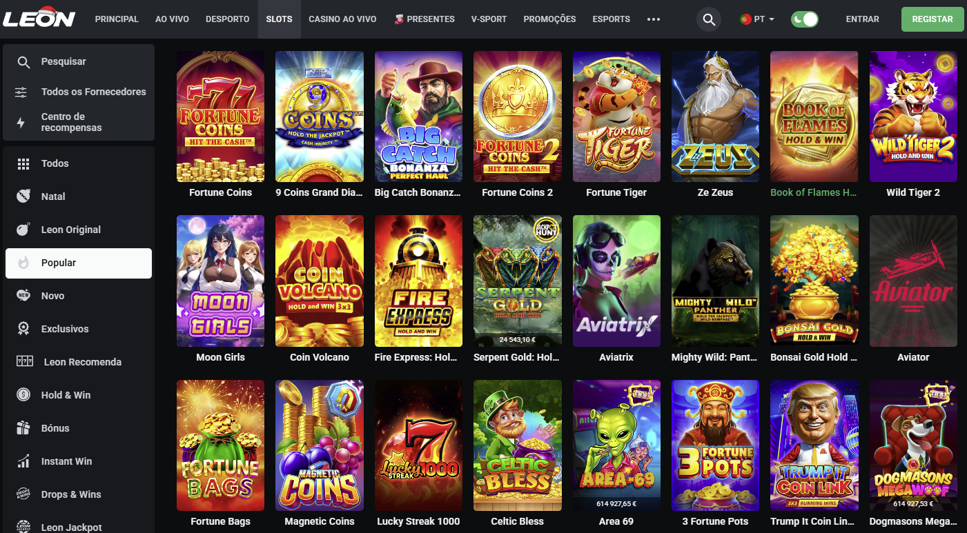 Jogos Leon Casino